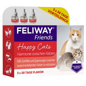 CEVA Feliway Friends navulling 3x48 ml met C.A.P. feromoon ECONOMY PACK