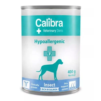 Calibra Veterinary Diets Hond Hypoallergeen Insect & Zalm 400g