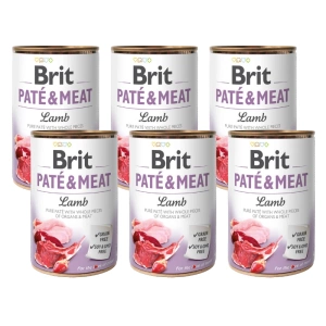 Brit Pate & Vlees Lam 6x400g