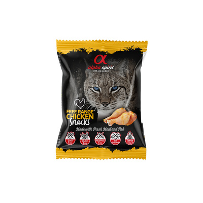 Alpha Spirit Kattensnoepje Kipblokjes 50g