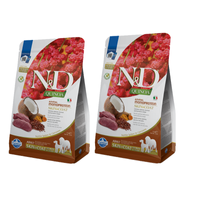 FARMINA N&D Quinoa honden HUID & VACHT VENISON Adult Medium Maxi 2x7kg