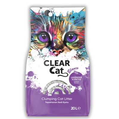 Clear Cat Blanco Lavendel bentonietvulling 20l