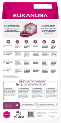 EUKANUBA-Adult Dagelijkse Verzorging Mono-Proteïne eend-12kg + GRATIS een verrassing voor je hond!