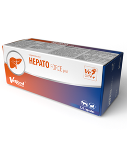 VETFOOD Hepatoforce Plus 120 capsules.