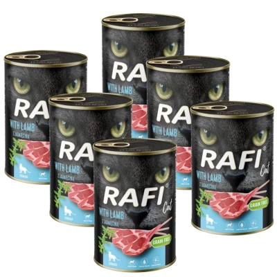 RAFI Kat Adult Gesteriliseerd met lam 6x400g