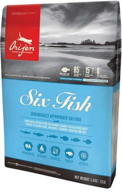 Orijen Six Fish Cat 5,4kg