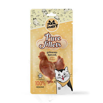 Mr Bandit Pure Filets gegrilde kip 30g