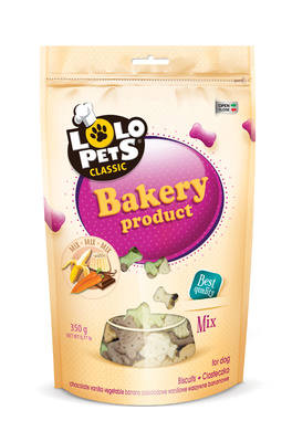 Lolo Pets Pet Biscuits Mix voor Honden 350g 