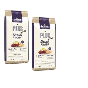BOSCH Plus Adult Struisvogel & Aardappelen 2x12,5kg