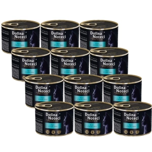 DOLINA NOTECI Premium voor katten tonijnfilet 12x185g