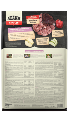 Acana Singles Grasgevoerd Lam 6kg