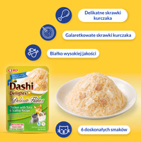 INABA Dashi Delights Fijne Vlokken Kip met Tonijn Recept 40g