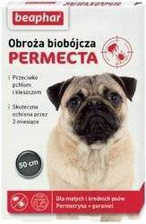 BEAPHAR Permecta Biocide Halsband voor Kleine en Middelgrote Honden 50cm