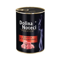 Dolina Noteci Premium Voor Katten Rijk aan Kalfsvlees 400g
