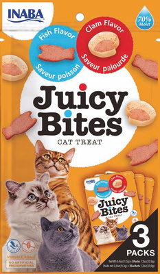 INABA Ciao Juicy Bites Vis en Mosselen 3x11,3g