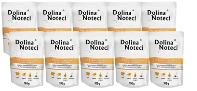 Dolina Noteci Premium voor kleine honden met fazant, pompoen en noedels 10x100g