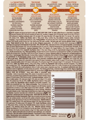 IAMS - Natuurlijk met Noord-Atlantische zalm in jus 85g