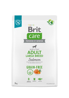 BRIT CARE Dog Grain-free Adult Large Breed Salmon 3kg