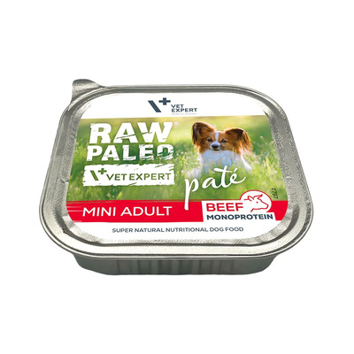 Vetexpert Rauw Paleo Pate Mini Adult Rund 150g