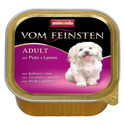 Animonda Hond Vom Feinsten Volwassen Kalkoen & Lam 150g