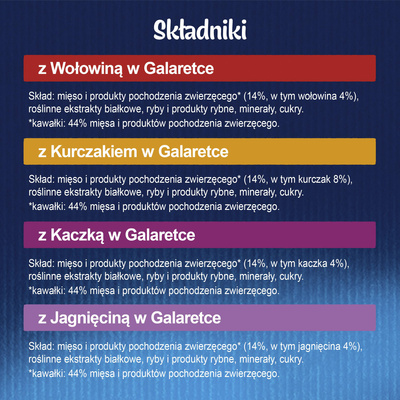 Felix Fantastic MIX smaken in gelei: 44x85g 