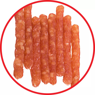 Lupipets Zachte Gevogelte en Kaas Worstjes 500g