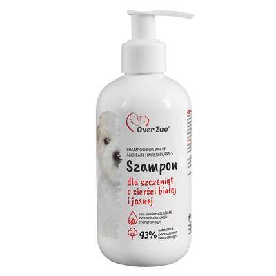 OVER ZOO Puppy Shampoo voor lichte/witte vachten 250ml