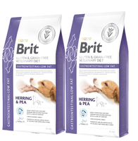 Brit GF Veterinary Diets Hond Maag-Darm-Laag-Vet 2x12kg