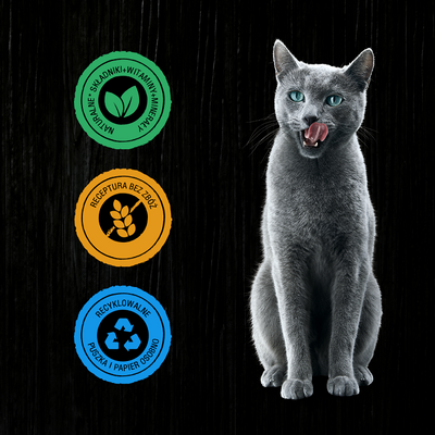  SHEBA blikje 400 g Nature's Collection - volledig natvoer voor volwassen katten, gevogeltecocktail met lever en visolie met wortelgarnituur, in terrine