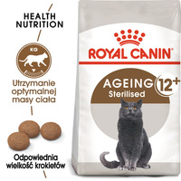 ROYAL CANIN Ageing Sterilised +12 4kg droogvoer voor volwassen, gesteriliseerde katten