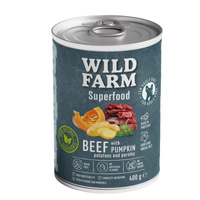 Wild Farm Superfood Rund 6x400g graanvrij hondenvoer