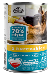 Frendi Stukjes in Delicate Kip Saus 1250g