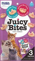 INABA Ciao Juicy Bites Garnalen en Zeevruchten 3x11.3g