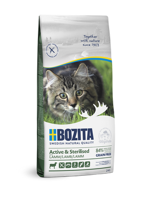 BOZITA Actief & Gesteriliseerd met lam 2kg