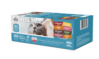 Frendi zakjes voor katten vleessmaken in saus 48x100g