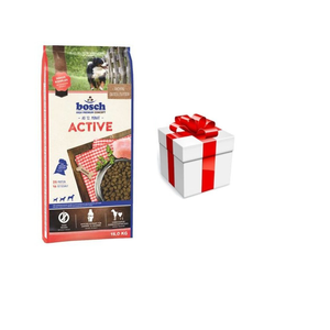 BOSCH Active Gevogelte 15 kg + GRATIS een verrassing voor je hond!