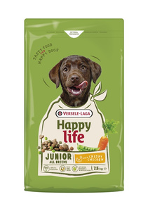 VERSELE-LAGA Happy Life Junior Kip 7.5kg - puppy- en jonge hondenvoer met gevogelte