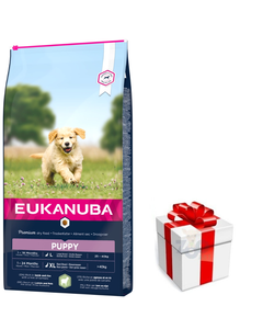 Eukanuba Puppy&Junior Lamb&Rice Large Breeds 12kg + GRATIS een verrassing voor je hond!