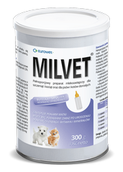 Eurowet Milvet Vervangende Melk voor Puppy's en Kittens 300g