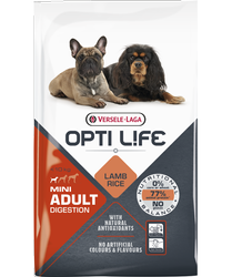 Versele-Laga Opti Life Adult Digestion Mini met Lam en Rijst 2,5kg