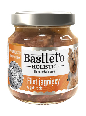 Basttet'o Holistic lamsfilet in galette voor honden 130g