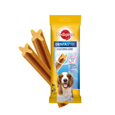 Pedigree DentaStix Dental Snack voor honden 10-25 kg 77g