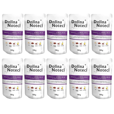Dolina Noteci Premium Konijn met Veenbes 10x150g