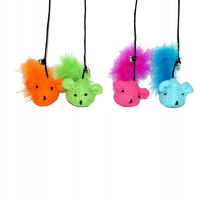 DINGO Kattenhengel met garen muis 