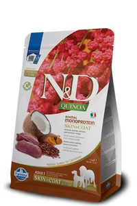 FARMINA N&D Quinoa honden HUID & VACHT VENISON Adult Medium Maxi 7kg