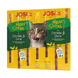 JOSERA JosiCat Meat Sticks Kip & Eend 35g (7 stuks)