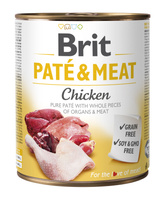 Brit Pate & Vlees met Kip 12x800g
