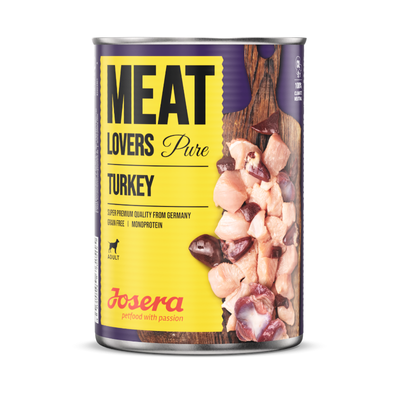 JOSERA Meat Lovers Pure Kalkoen 800g