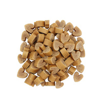 UNIQ PETS kattensnoepjes - haarbal zachte hartjes met kip 50g 