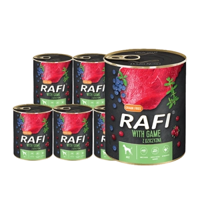 Dolina Noteci Rafi met hertenvlees 6x800g